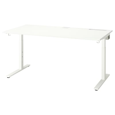 Escritorio, blanco, 160x80 cm