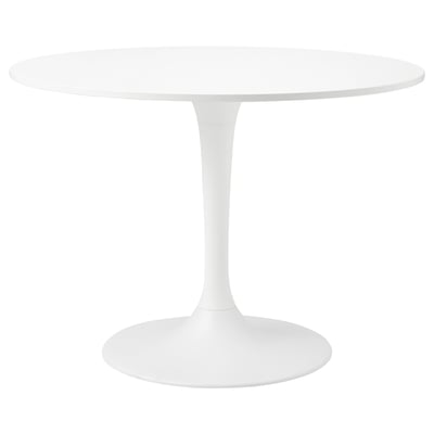 Mesa, blanco/blanco, 103 cm