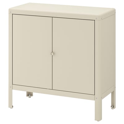 Armario para interior o exterior, beige, 80x81 cm