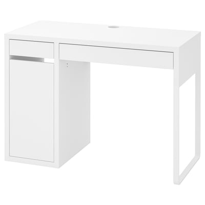 Escritorio, blanco, 105x50 cm