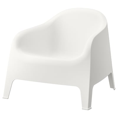 Sillón jardín, blanco