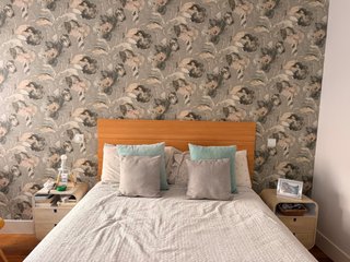 Cabecero de cama de madera