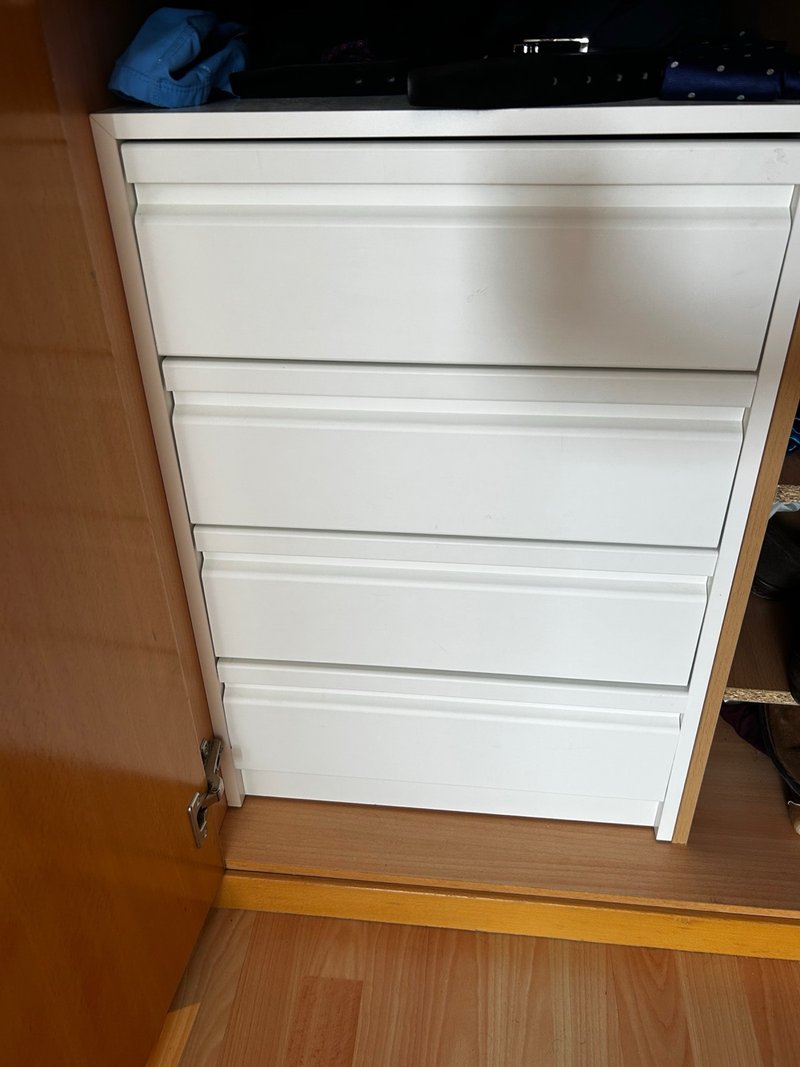 Cajonera Blanca de Madera