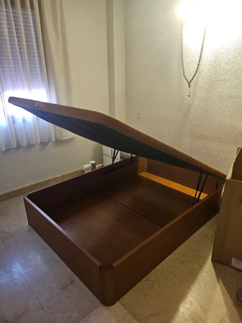 Canapé abatible madera 135 cm