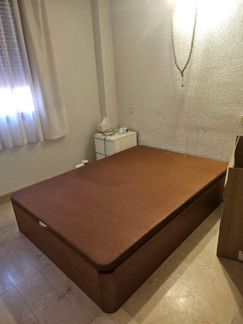 Canapé abatible madera 135 cm — imagen 2