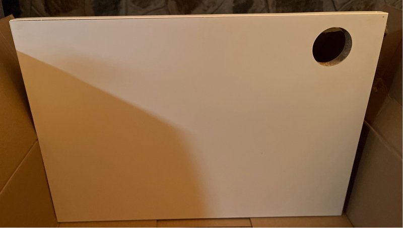 Escritorio pequeño blanco