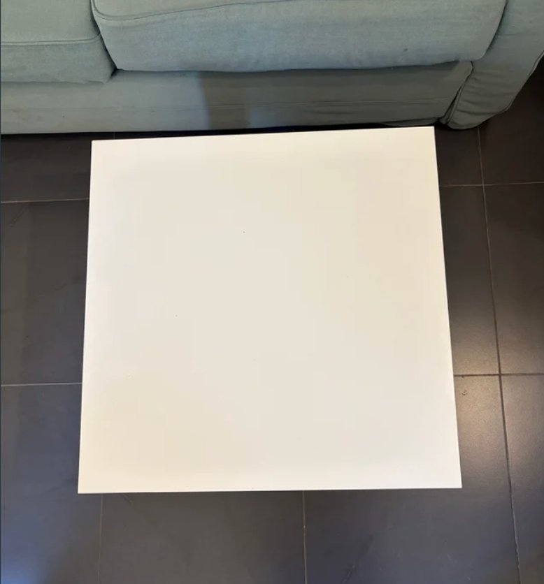 Mesa auxiliar Ikea Lack blanca — imagen 4