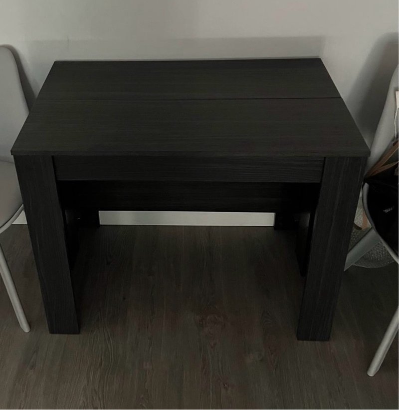 Mesa consola extensible madera