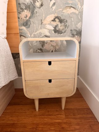 Mesitas de noche de madera mango