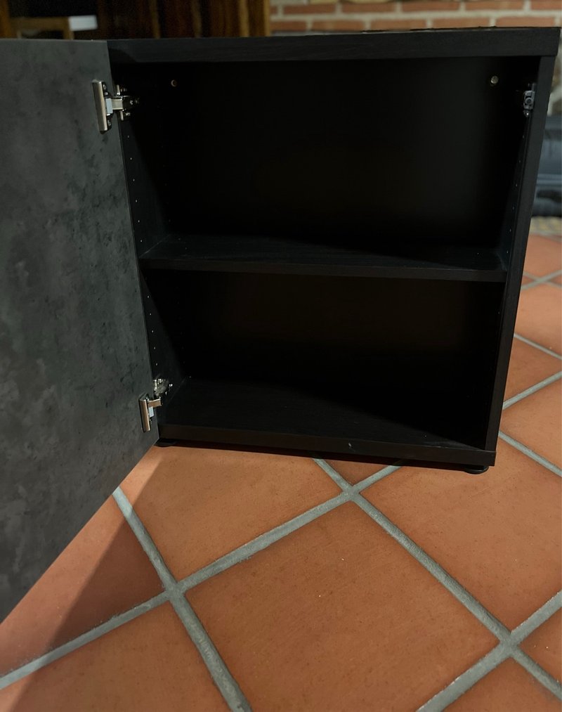 Mueble Almacenaje / TV Metal Gris — imagen 3