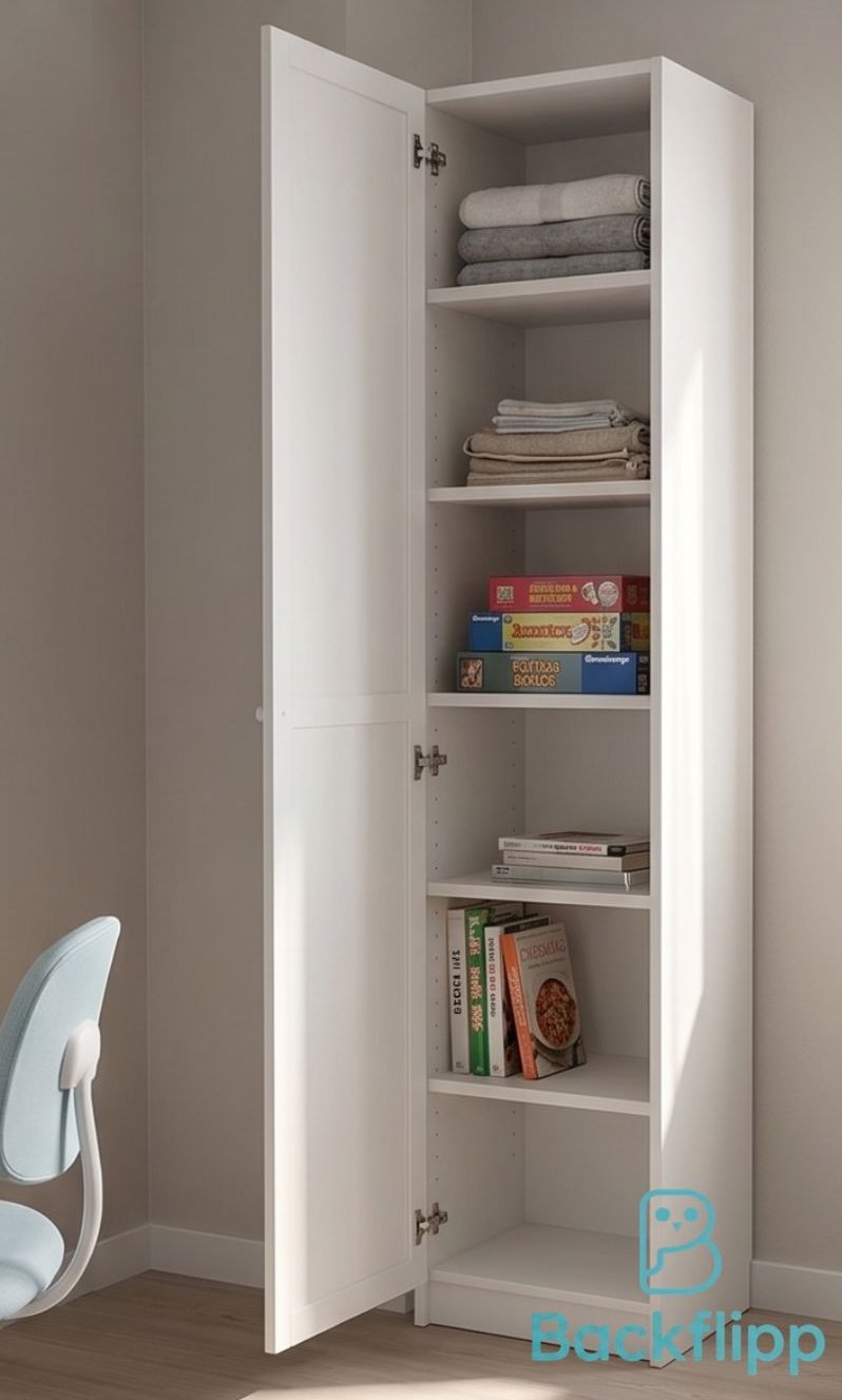 Mueble alto blanco madera — imagen 3