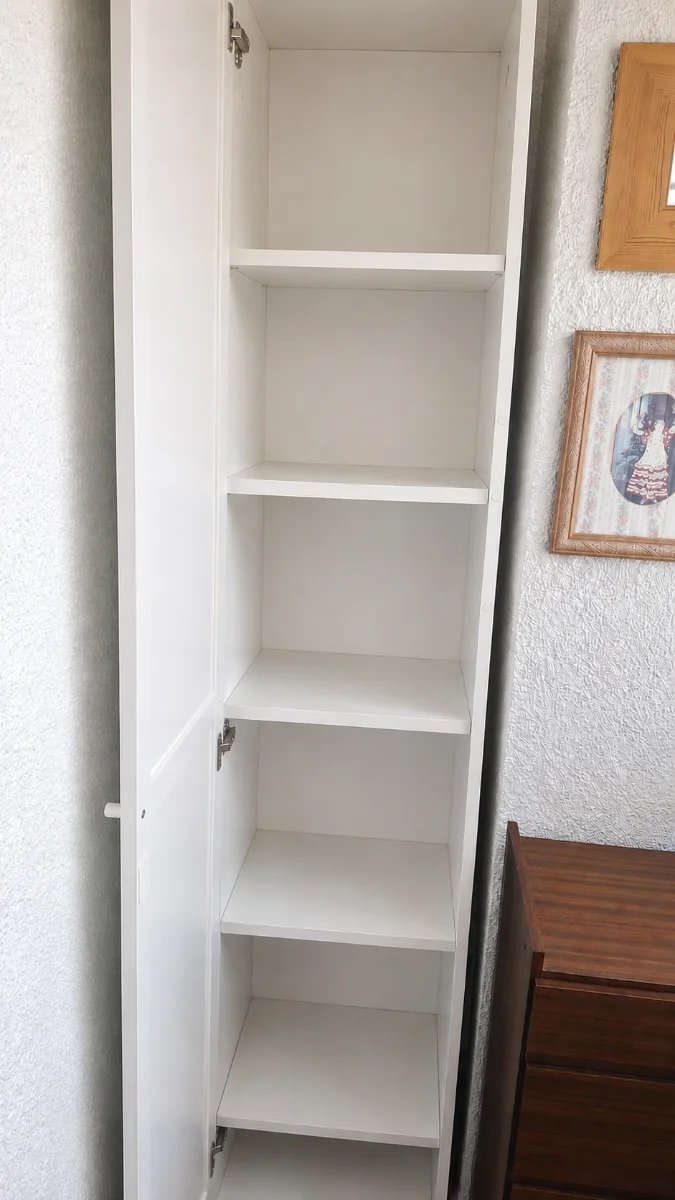 Mueble alto blanco madera — imagen 2
