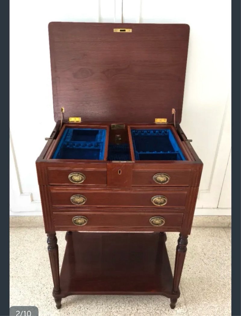 Mueble auxiliar tocador joyero madera — imagen 2