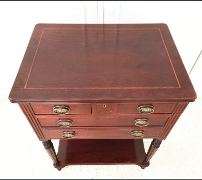 Mueble auxiliar tocador joyero madera — imagen 3
