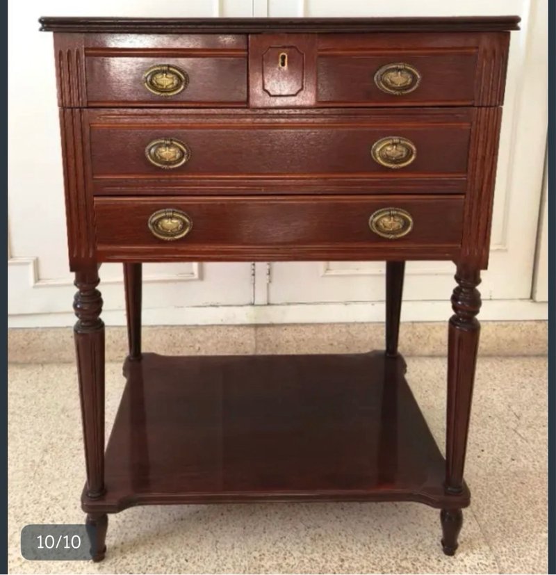 Mueble auxiliar tocador joyero madera — imagen 5