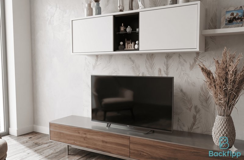 Mueble flotante salón con balda — imagen 2