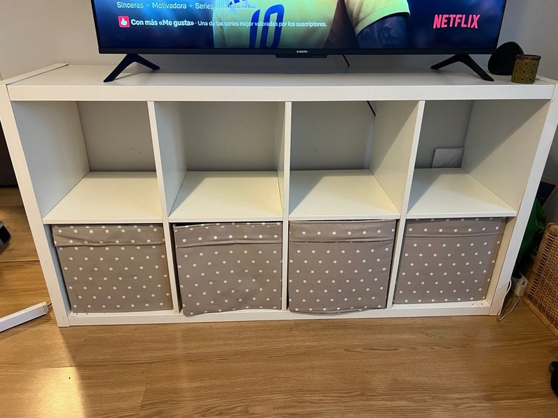 Mueble Kallax 8 cubos