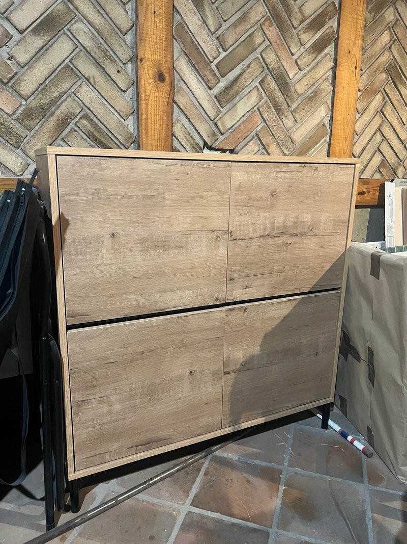 Mueble zapatero moderno madera
