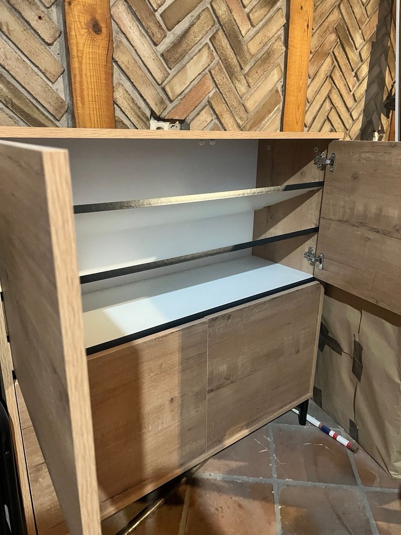 Mueble zapatero moderno madera — imagen 2