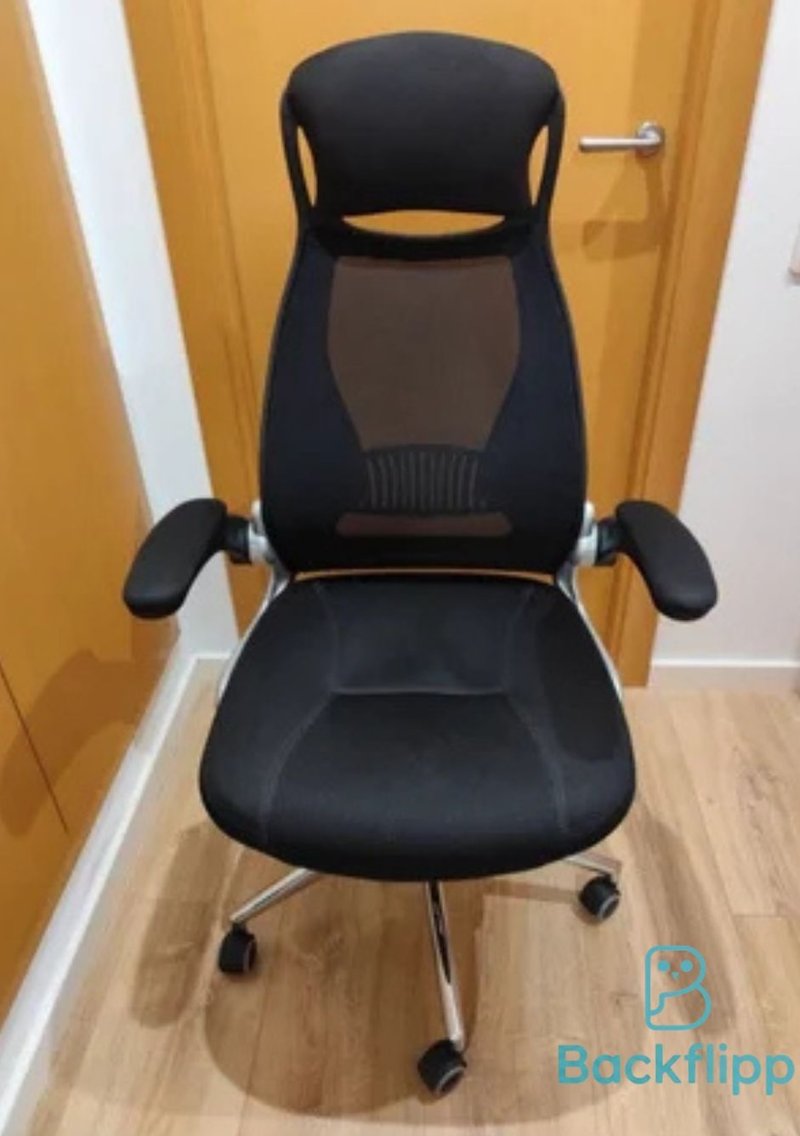 Silla de oficina negra como nueva