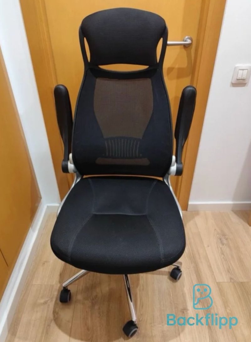 Silla de oficina negra como nueva — imagen 2