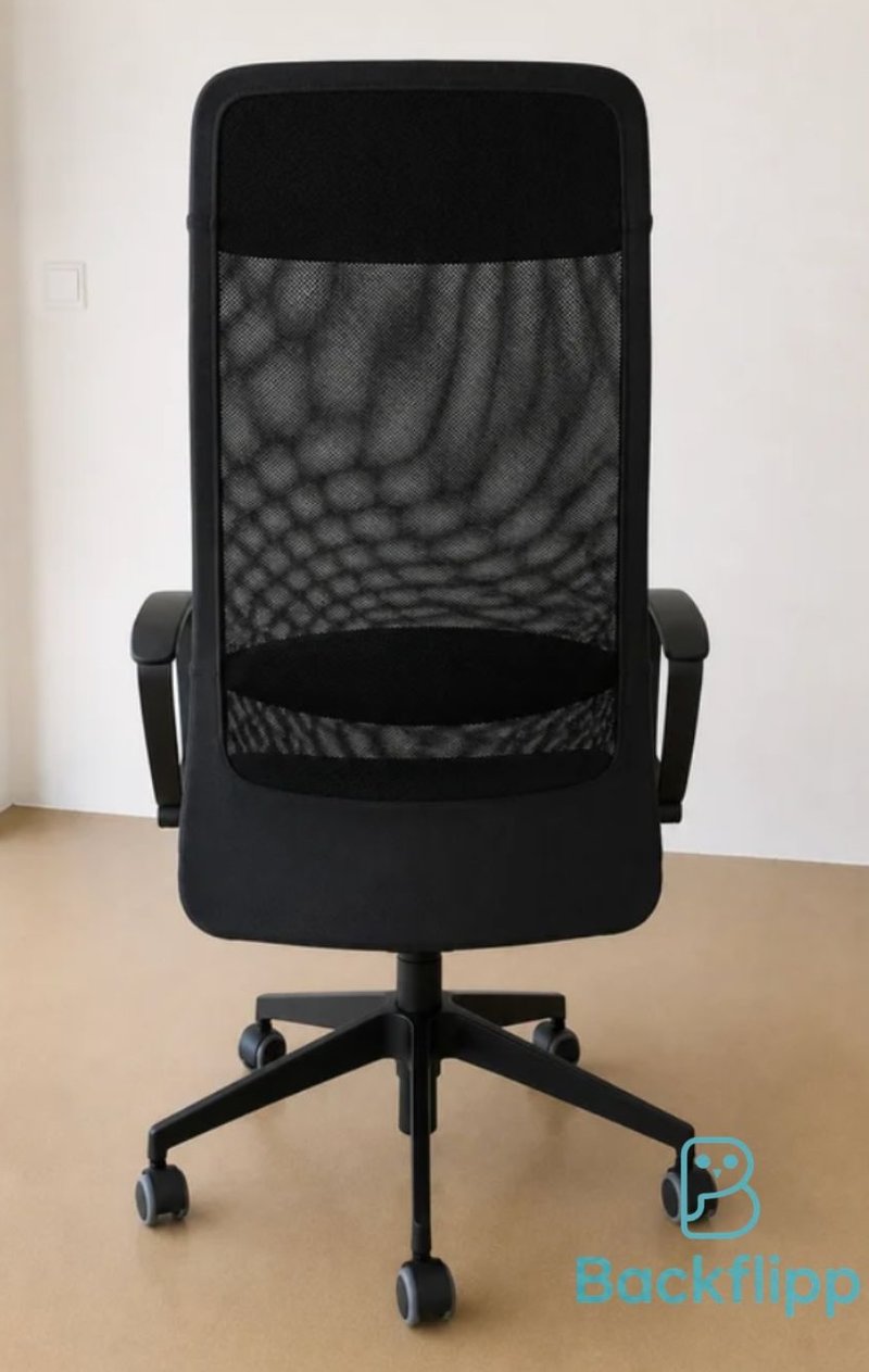 Silla estudio Markus Ikea negra como nueva — imagen 2