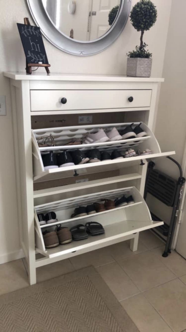 Zapatero IKEA Hemnes Blanco — imagen 3