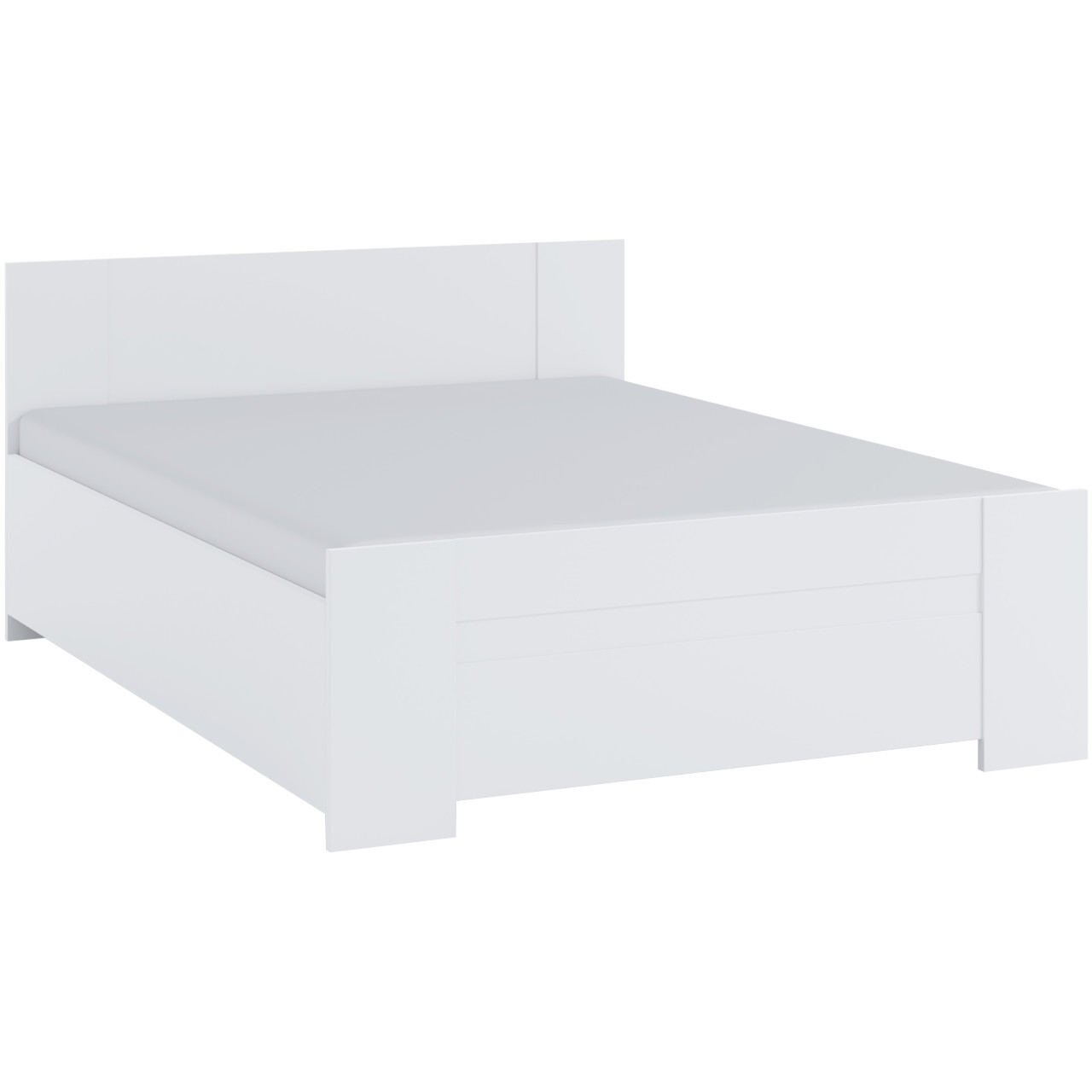 Cama con contenedor 160x200 BONEY BO02 blanco