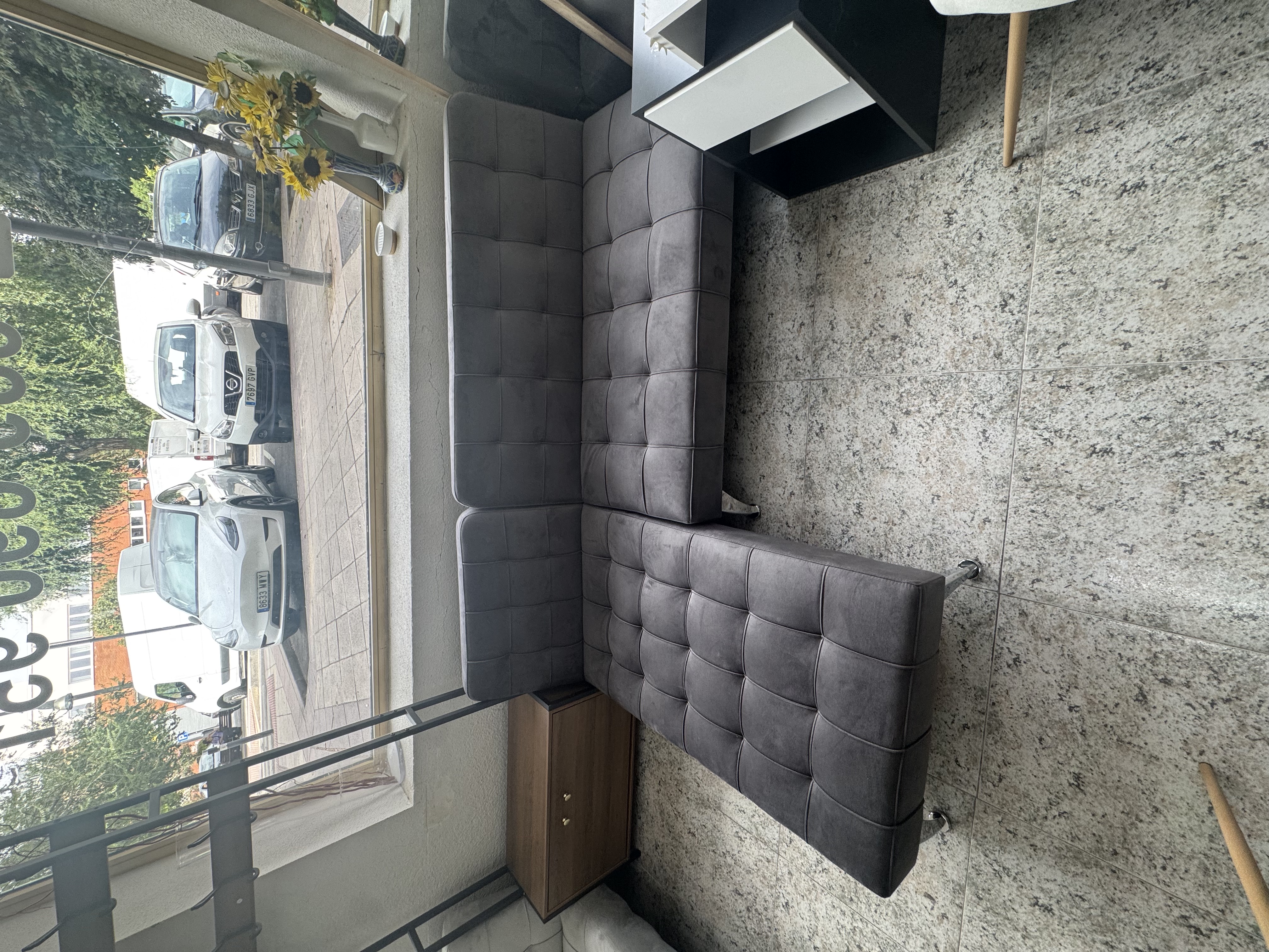 Sofá rinconera gris marengo — imagen 3