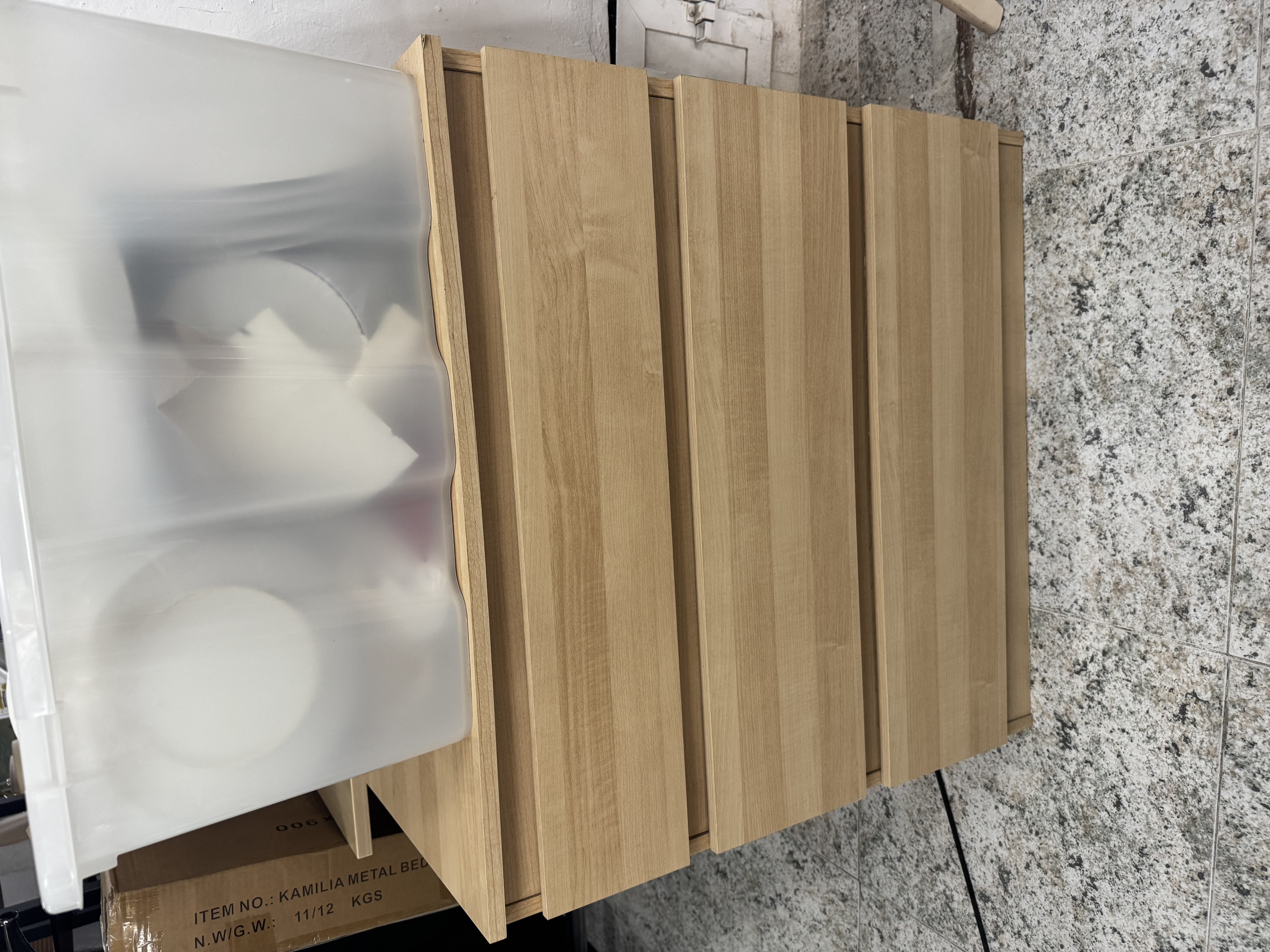 Cómoda IKEA MALM 3 cajones - Chapa de roble — imagen 2