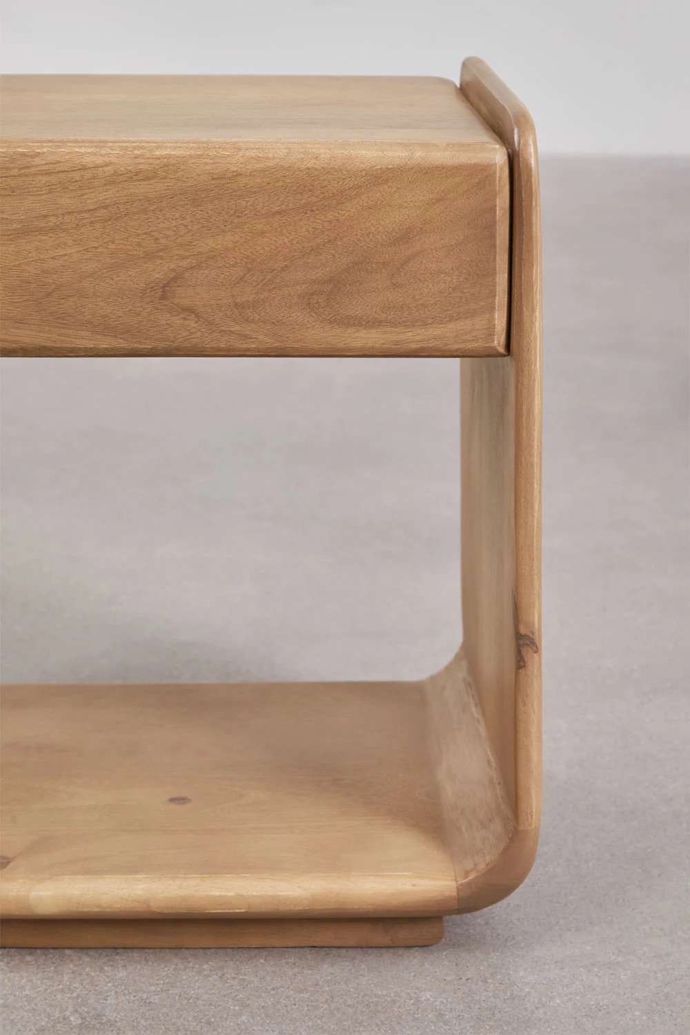 Mesita de noche SKLUM con cajón en madera como nuevo. — imagen 5