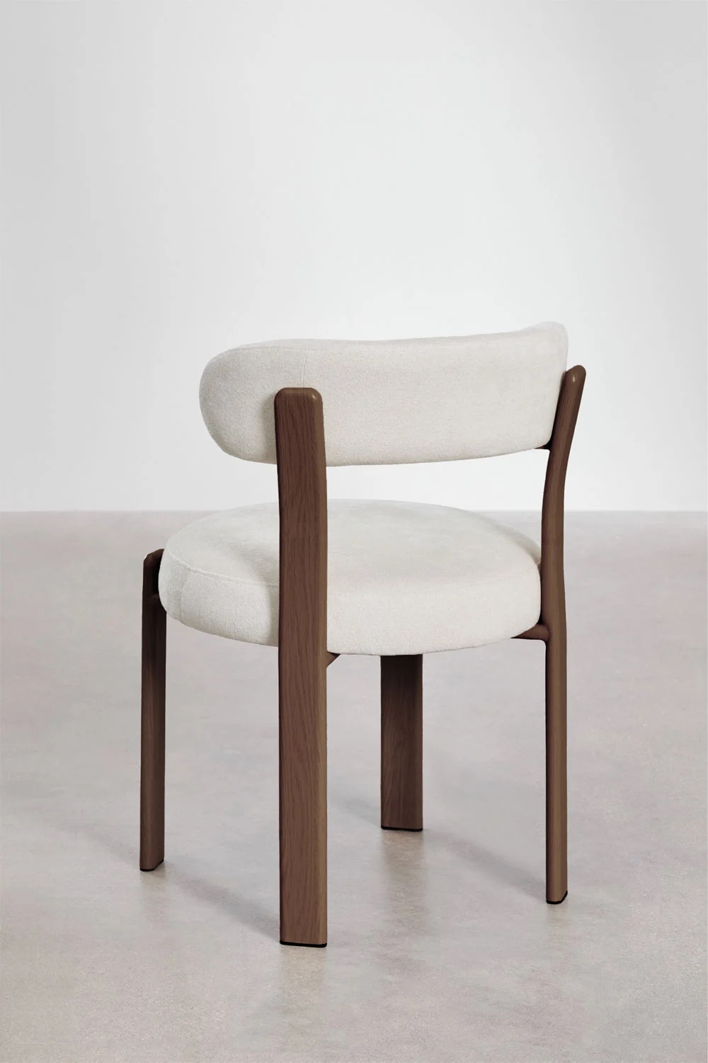Silla de comedor SKLUM tapizada y en hierro como nueva — imagen 6