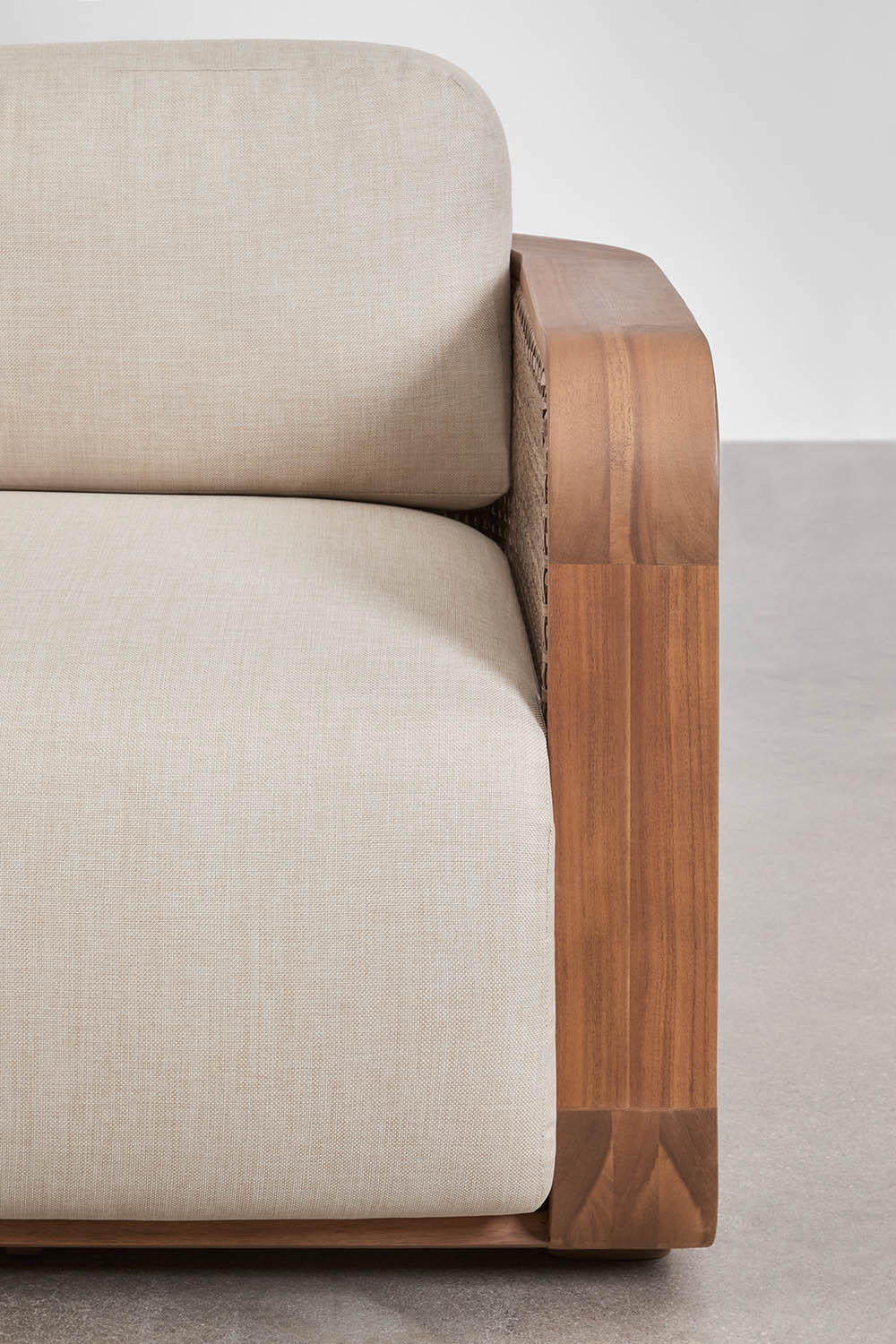 Sillón de jardín SKLUM en madera de acacia como nuevo — imagen 6
