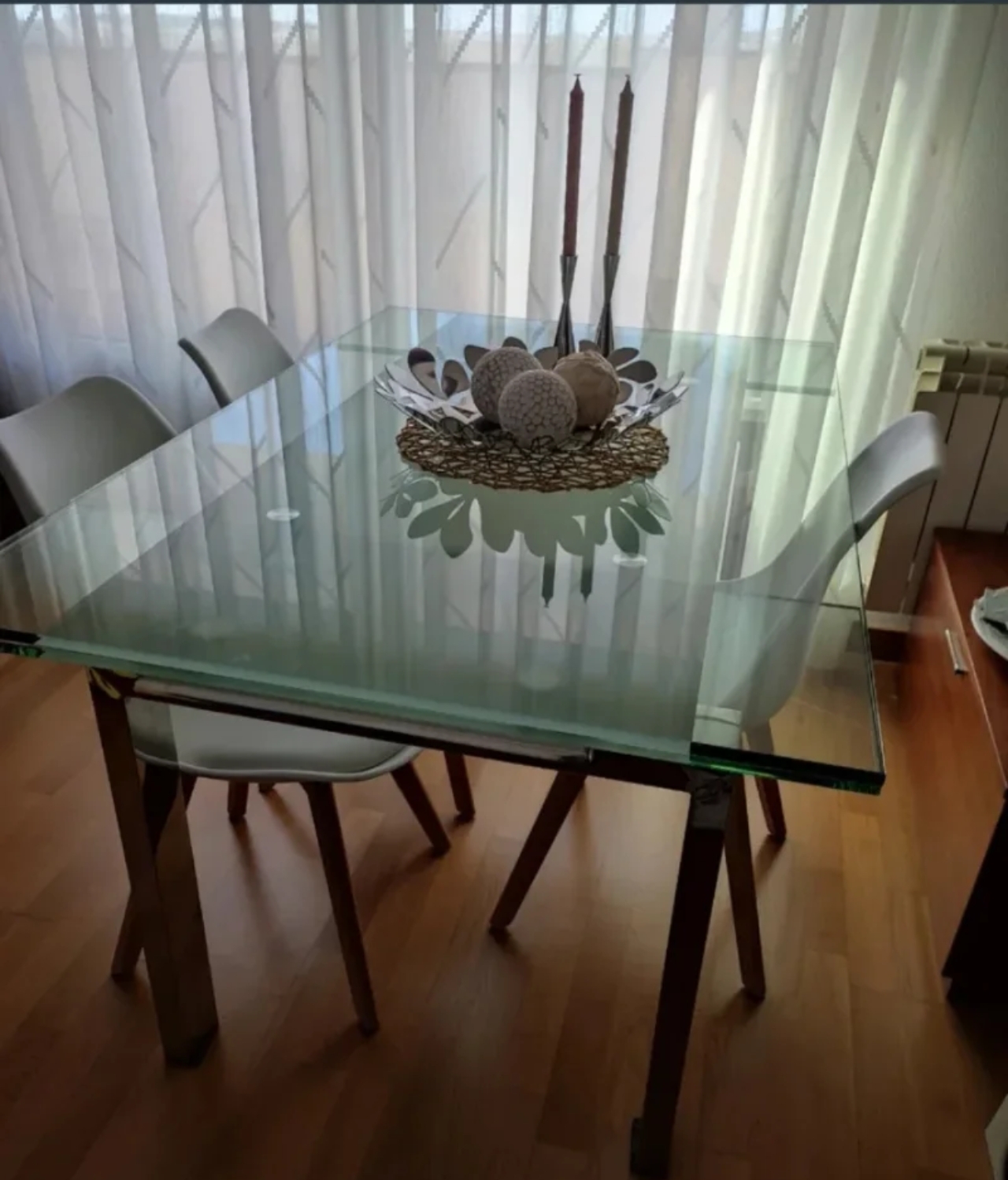 Mesa comedor cristal