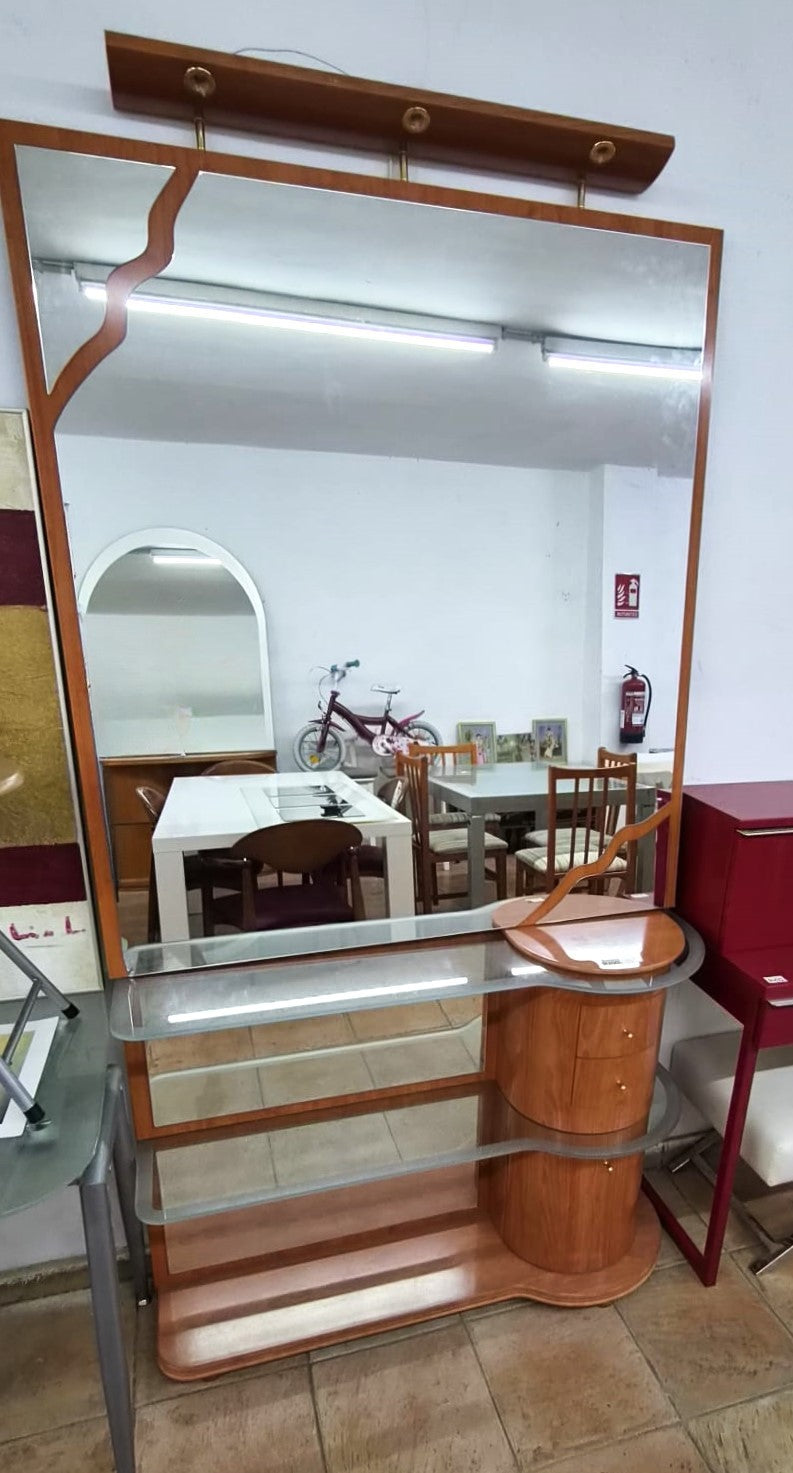 Recibidor con espejo