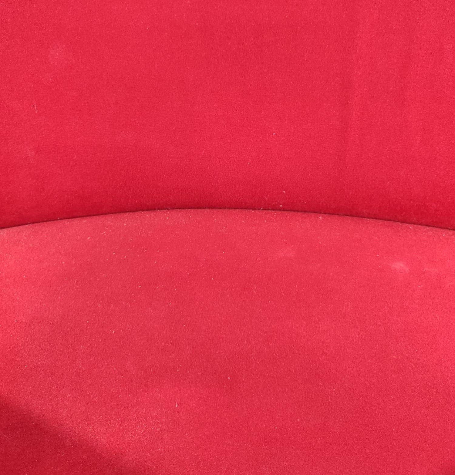 Sillón individual rojo — imagen 3