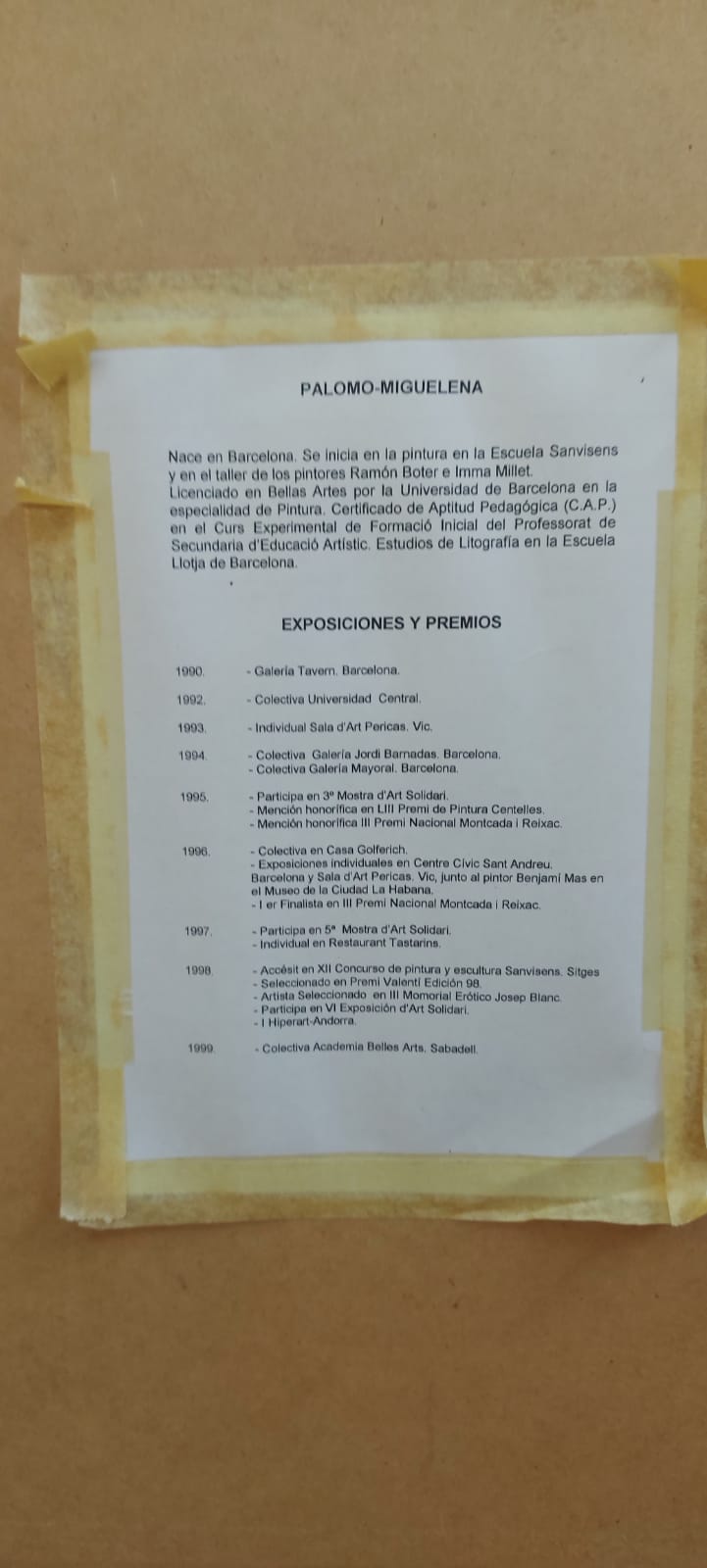 Pintura de palomo miguelena: terrats — imagen 6