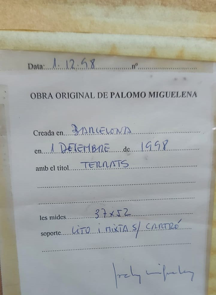 Pintura de palomo miguelena: terrats — imagen 9