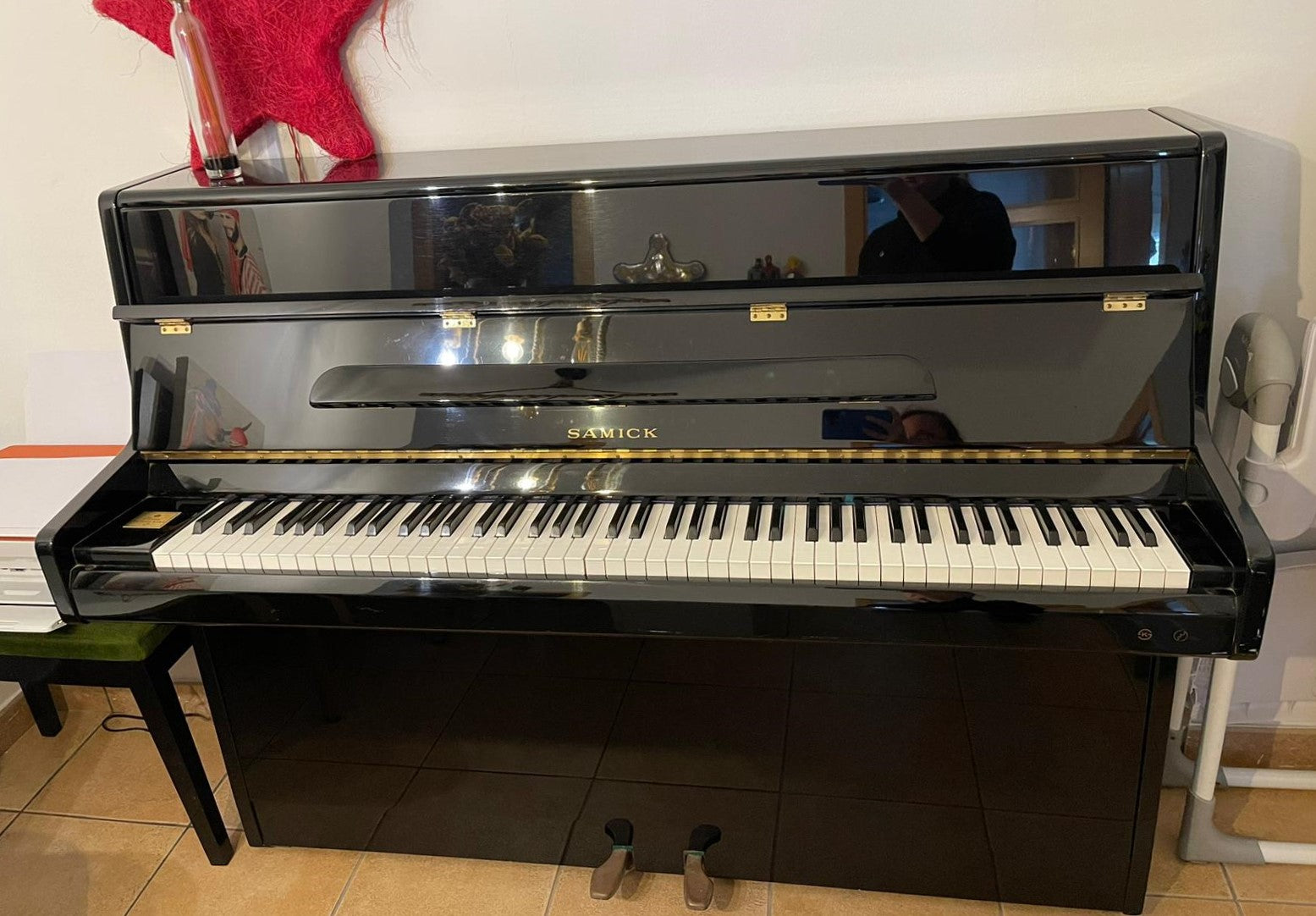 Piano vertical "samick" — imagen 4