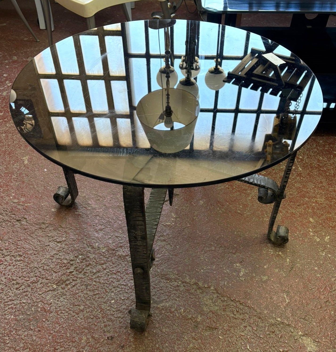 Mesa de centro redonda