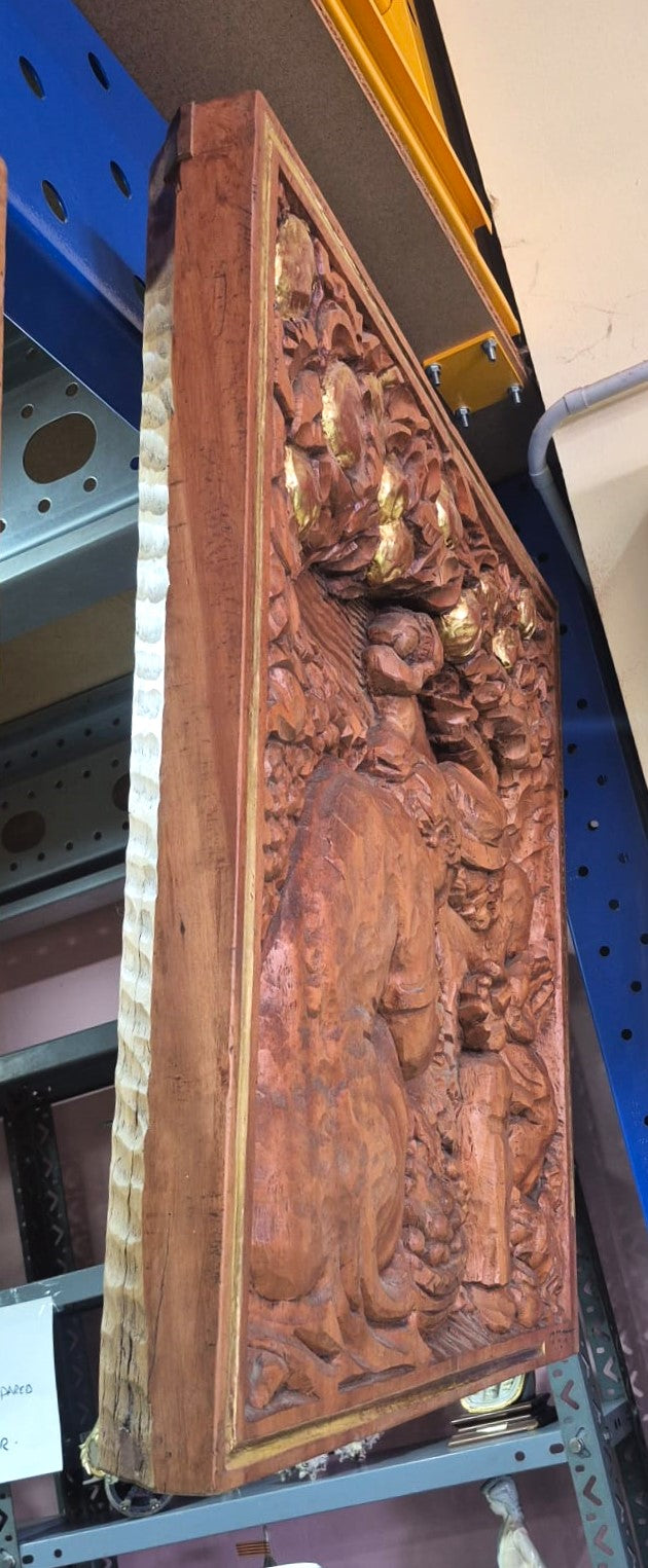 Relieve en madera pere puntí i terra — imagen 4