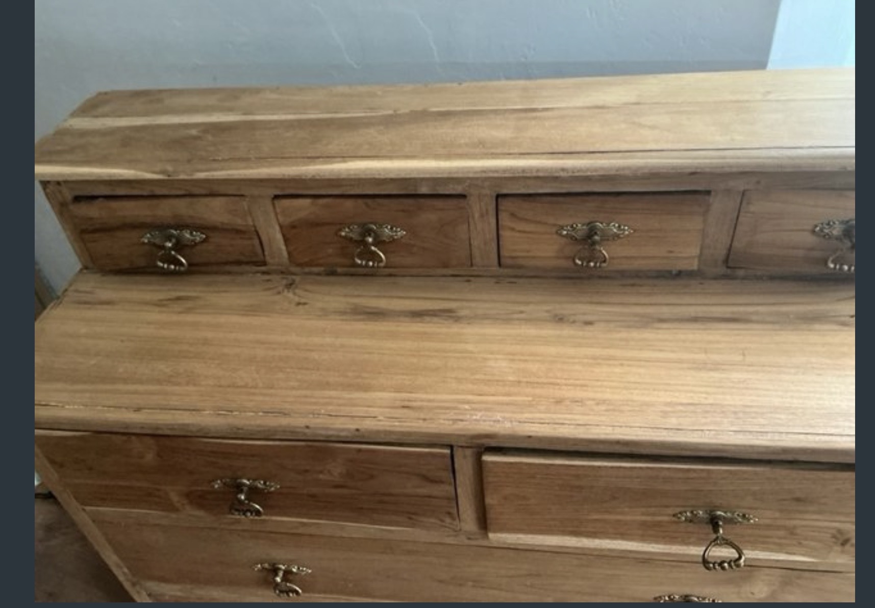 Cómoda cajonera madera antigua — imagen 5