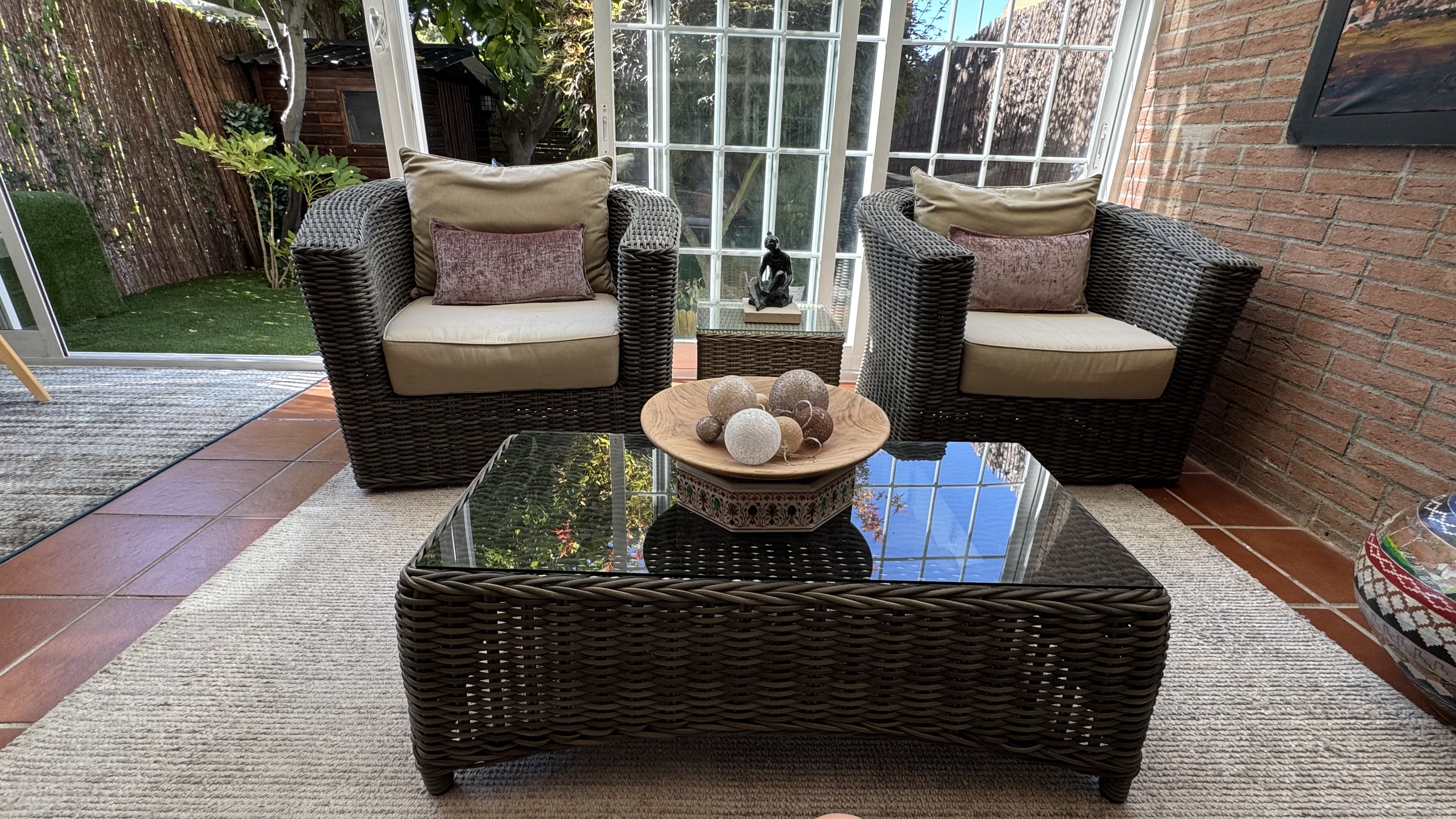 Conjunto sofá y sillones terraza — imagen 3