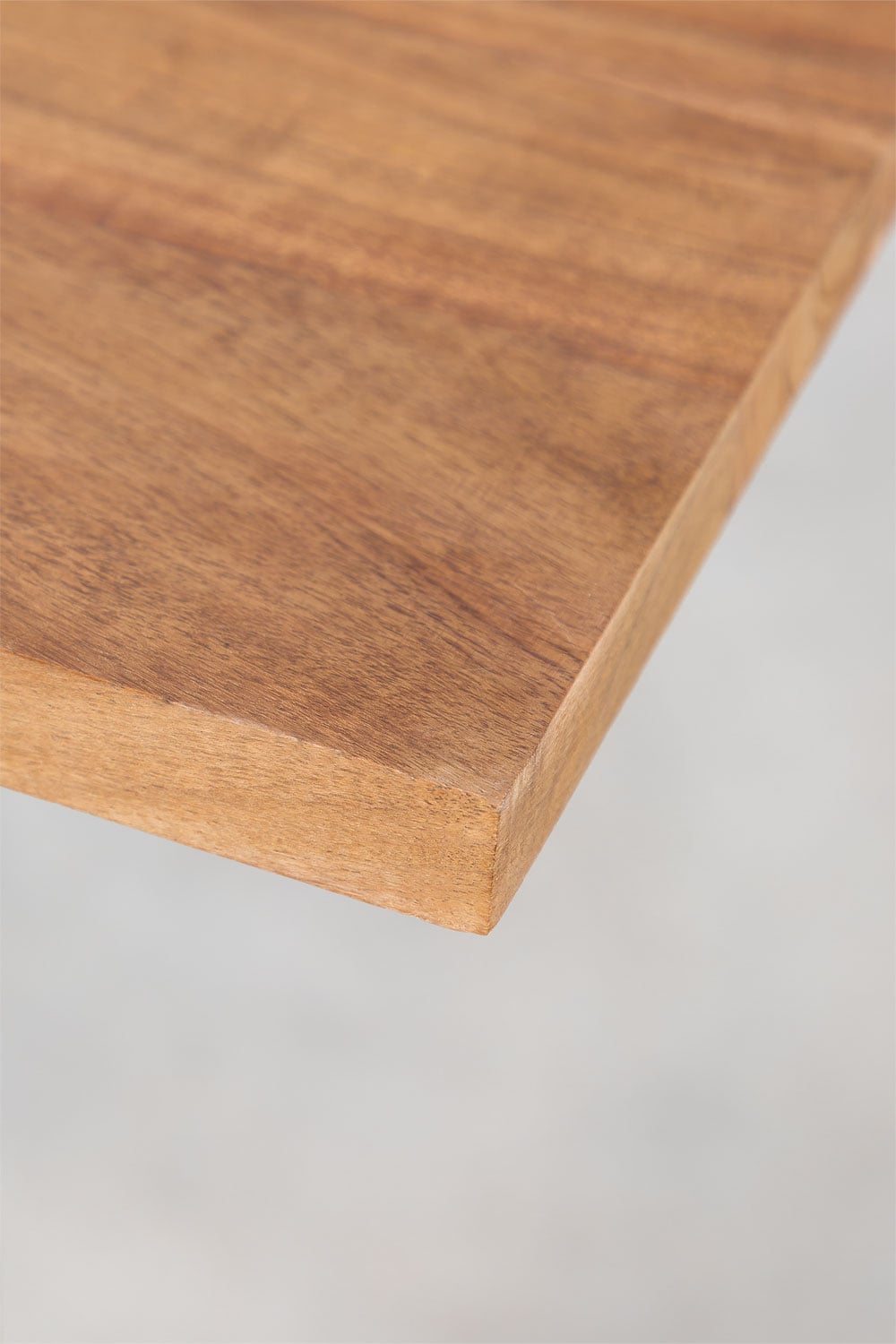 Mesa de bar SKLUM cuadrada en madera y hierro fundido como nueva — imagen 4