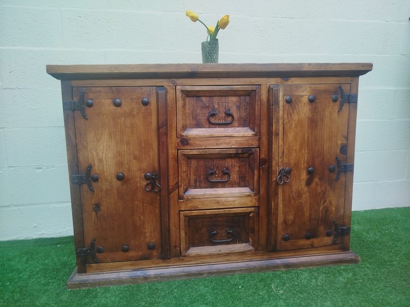 Mueble de salón madera antigua