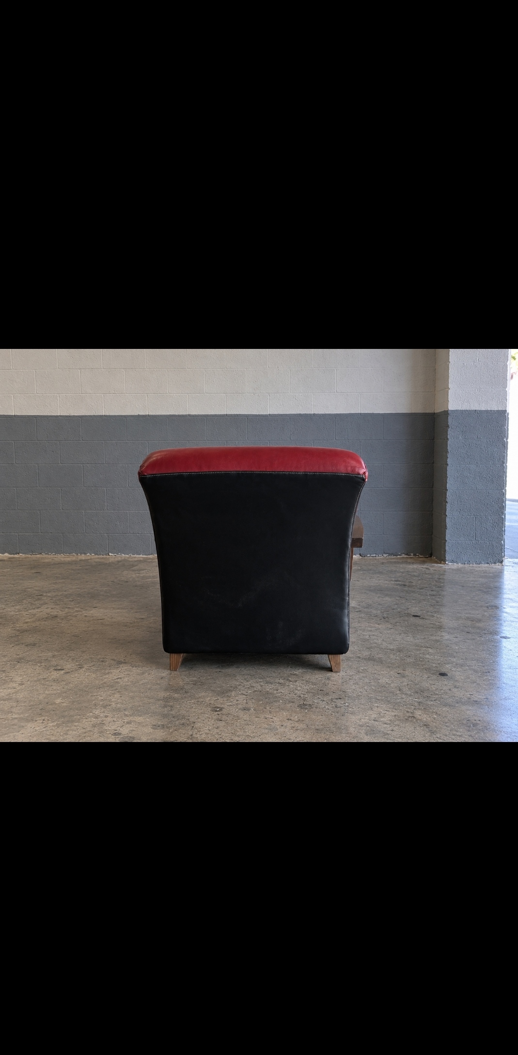 CHAISE LONGUE de diseño en piel, NUEVO — imagen 2