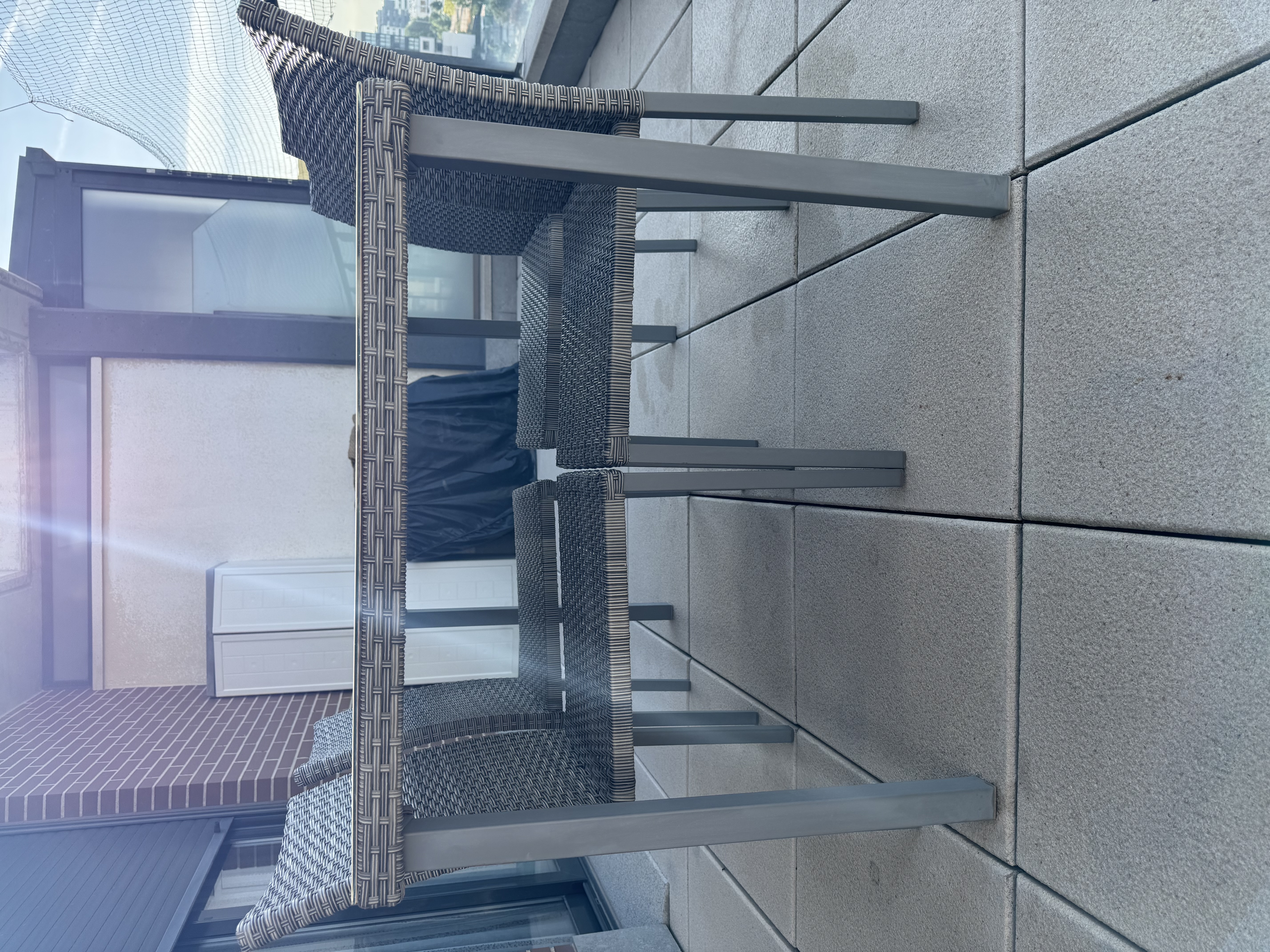 Conjunto mesa y sillas de terraza — imagen 2