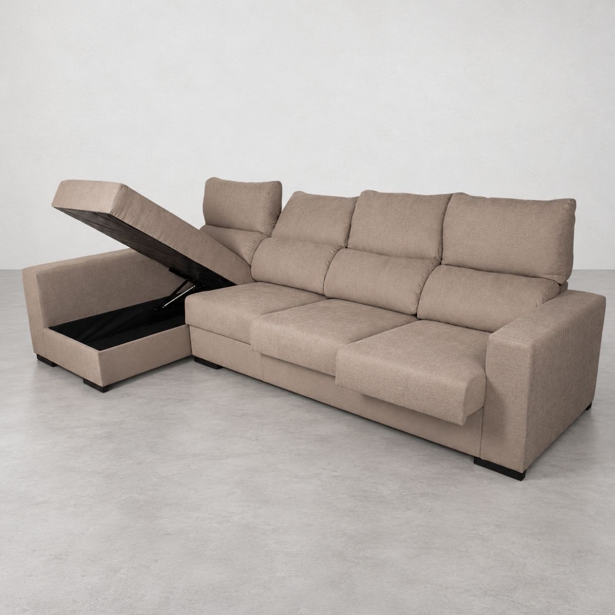 Chaiselongue TENERIFE izquierda 300 cm con arcón — imagen 3