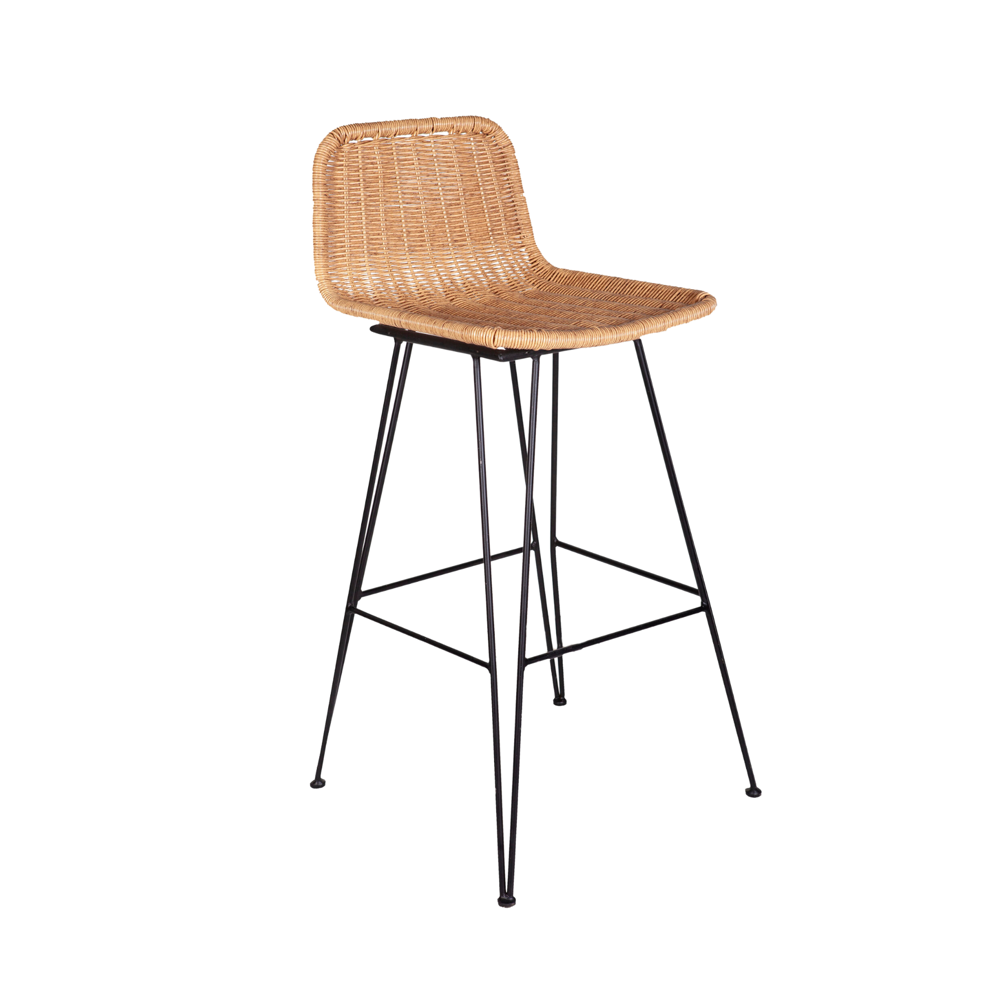 Dama Slim Taburete Ratán