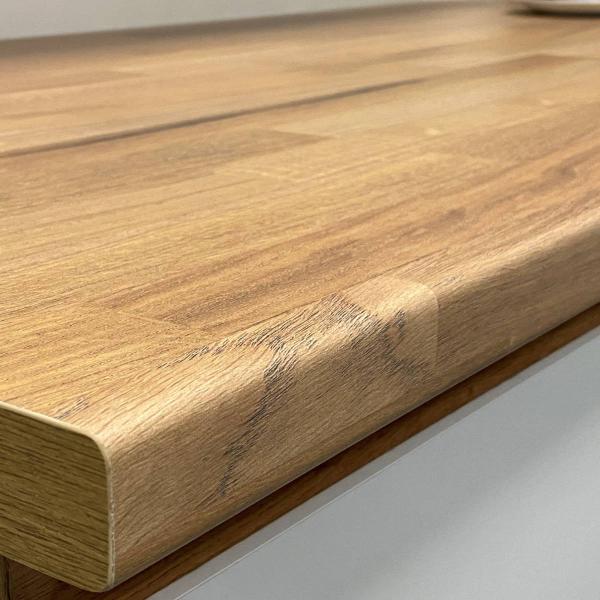 Encimera de cocina SOFT 140 cm acabado roble